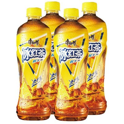 [苏宁超市]康师傅冰红茶550ml*4(四连瓶)