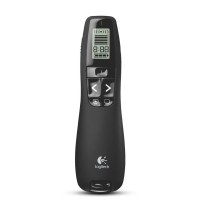 罗技（Logitech）R800 无线翻页笔PPT翻页器绿光电子教鞭培训激光笔演示器 黑色