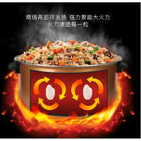 灿坤(EUPA)电饭煲 家用多功能电饭锅3-4人 4L大容量 24H智能预约 带蒸笼 8574.