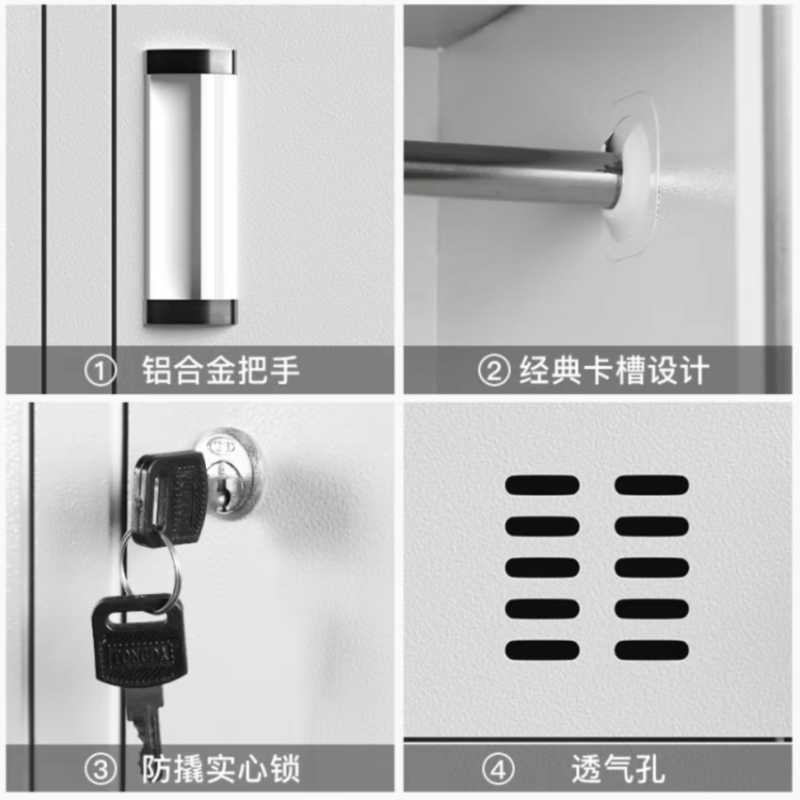 墨之麟文件柜五门柜970*420*1800mm/个图片