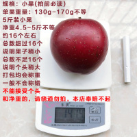 【第2件减5元】 四川大凉山糖心苹果4.5斤小果16个左右新鲜水果