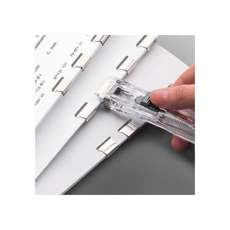 金属推夹器大号装订文件夹整理夹固定夹固定器长尾夹无尾票夹图片