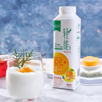 三元 轻能优酪乳酸奶450g12瓶整箱装 部分脱脂风味发酵乳轻能黄桃大麦12瓶