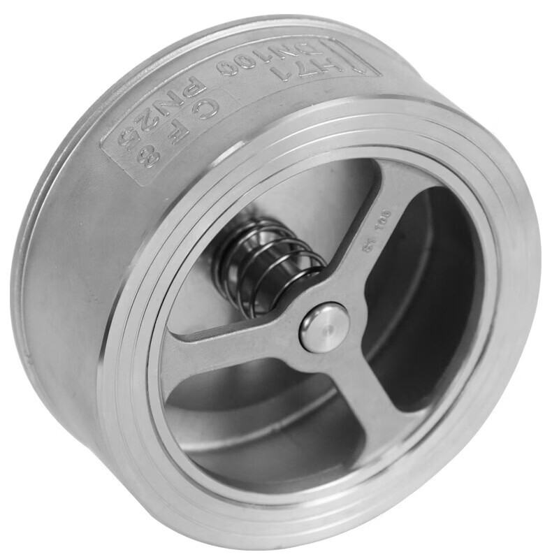 XH对夹式止回阀304不锈钢升降式单向阀逆止阀DN40/批发