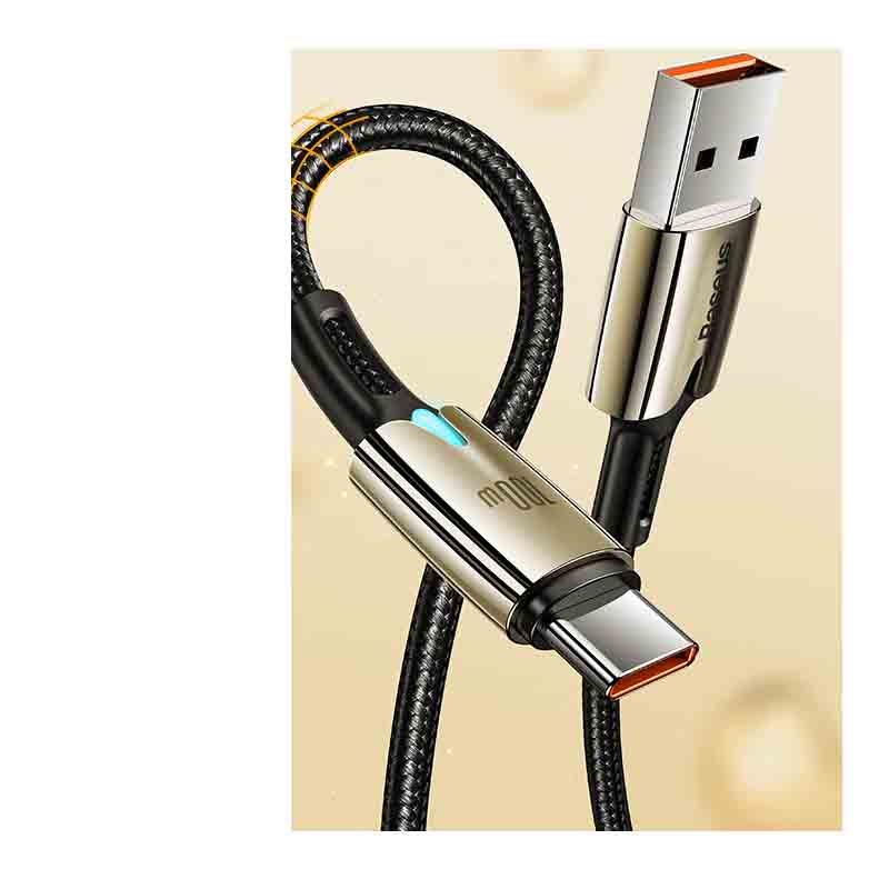 倍思 65W六代氮化镓充电器套装+Type-C数据线100W快充线2米 适用华为小米type-c安卓手机平板快充套装