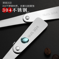 纳丽雅304不锈钢折叠勺叉学生儿童上班族便携式餐具ins风勺子叉子收纳盒
