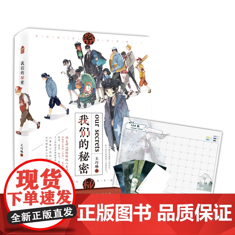 我们的秘密 王巧琳 中国致公出版社 正版书籍高清大图
