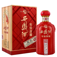 西凤酒 年份封藏藏品凤香型白酒 52度 500ml*6瓶整箱装