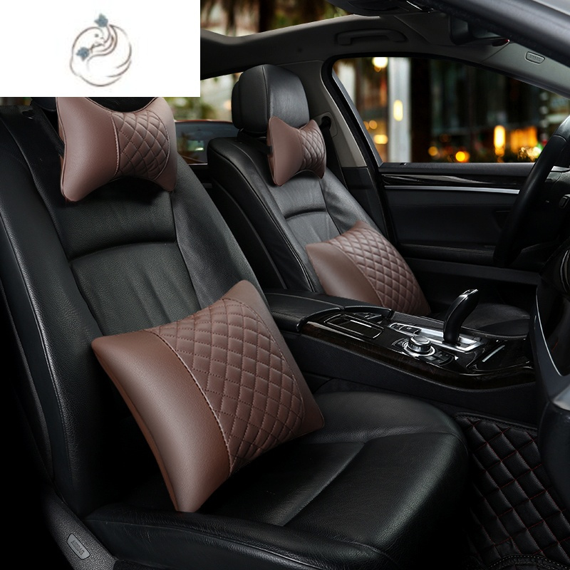 舒适主义汽车头枕车载腰靠垫靠枕车用颈椎护颈枕小车脖子座椅靠一对装