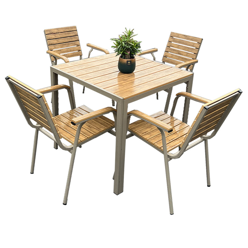 翼澜 户外桌椅 方桌 套高清大图