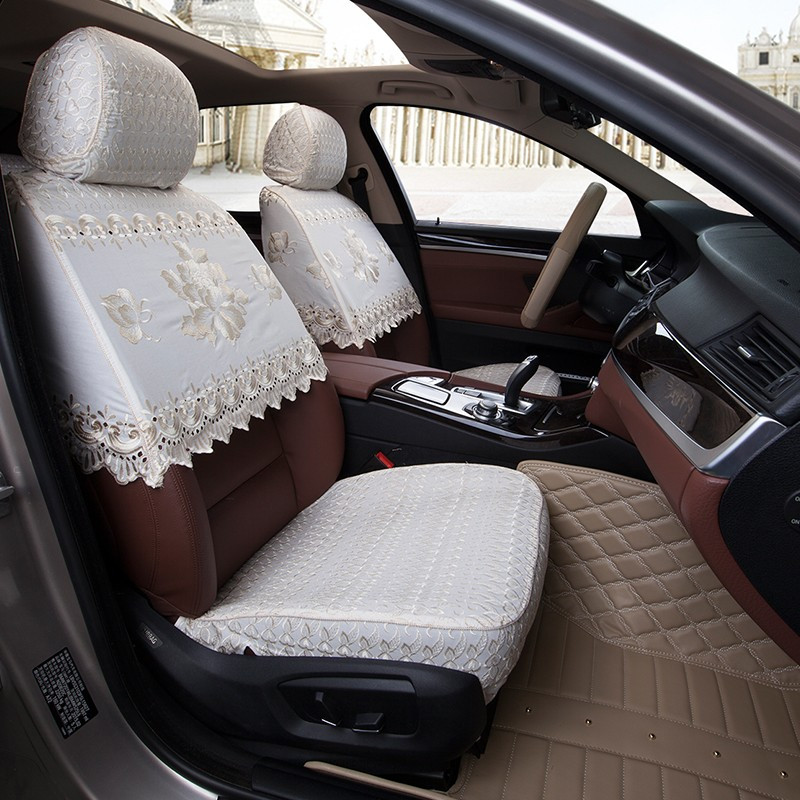 敬平棉布汽车座套半截套专车专用半包