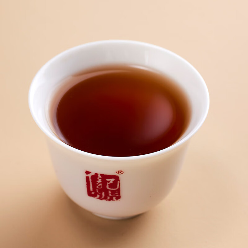 八马茶业信记号普洱茶 西双版纳熟普一级茶叶80g 2017年散茶 小罐装高清大图