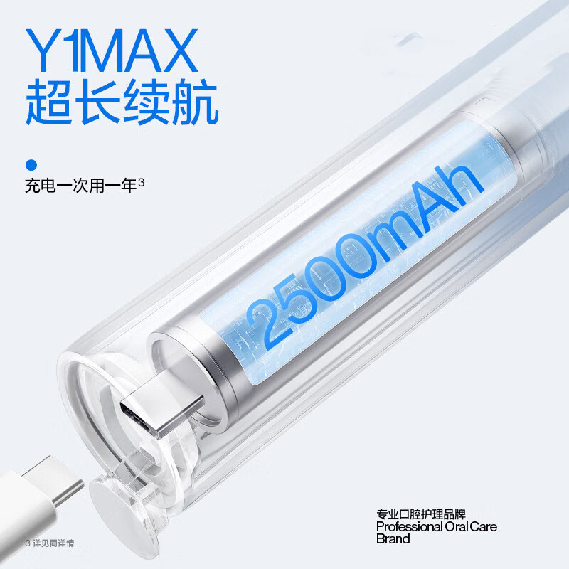 声波电动牙刷usmile Y1MAX高清大图