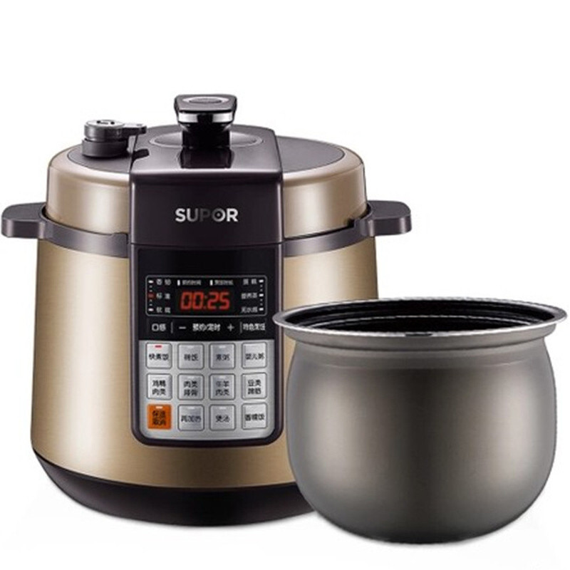 苏泊尔（SUPOR） 智能球釜双胆电压力锅 6L可预约定时CYSB60YC17Q-110