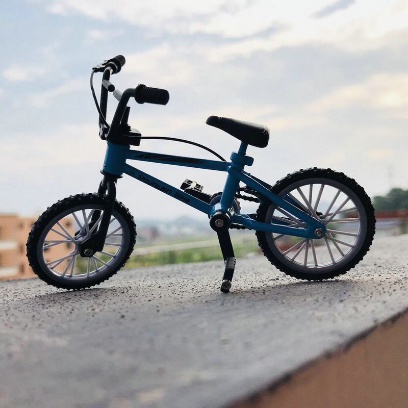 仿真迷你合金手指单车备用胎自行车模型bikes合金自行车模型