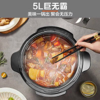 苏泊尔(SUPOR)电压力锅5L升家用大容量高压饭煲多功能饭锅双胆高压锅全自动正品智能家用SY50YC8186