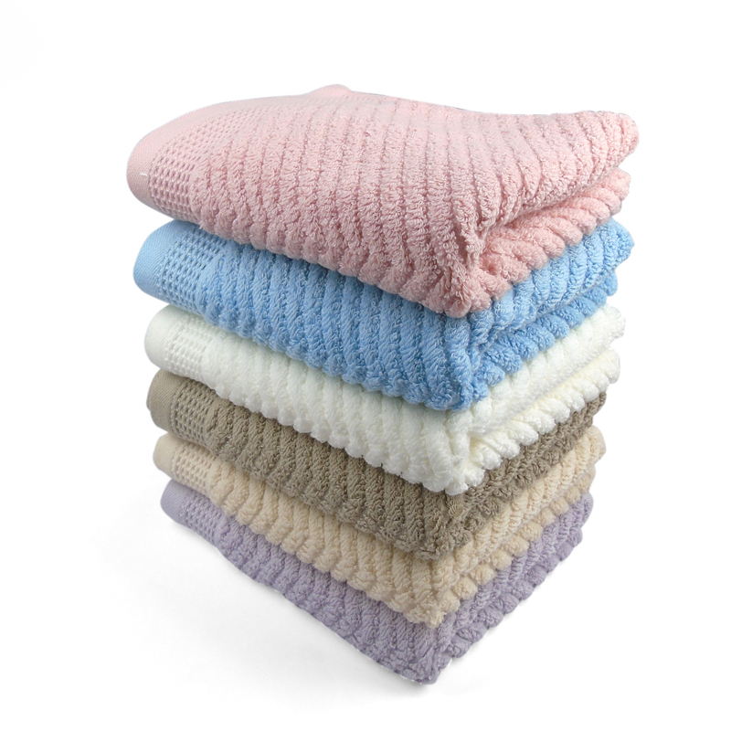 莺歌 新疆长绒棉优素毛巾80*35（±2）cm 六色随机 条