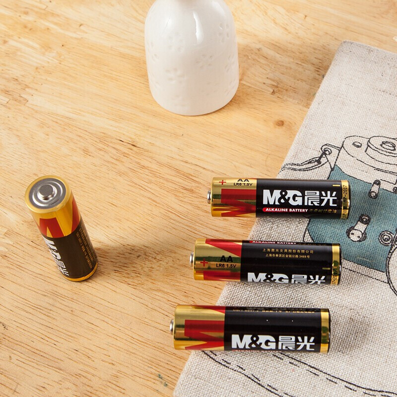 晨光 碱性电池5号(4粒收缩) 10卡 共40粒装ARC92558