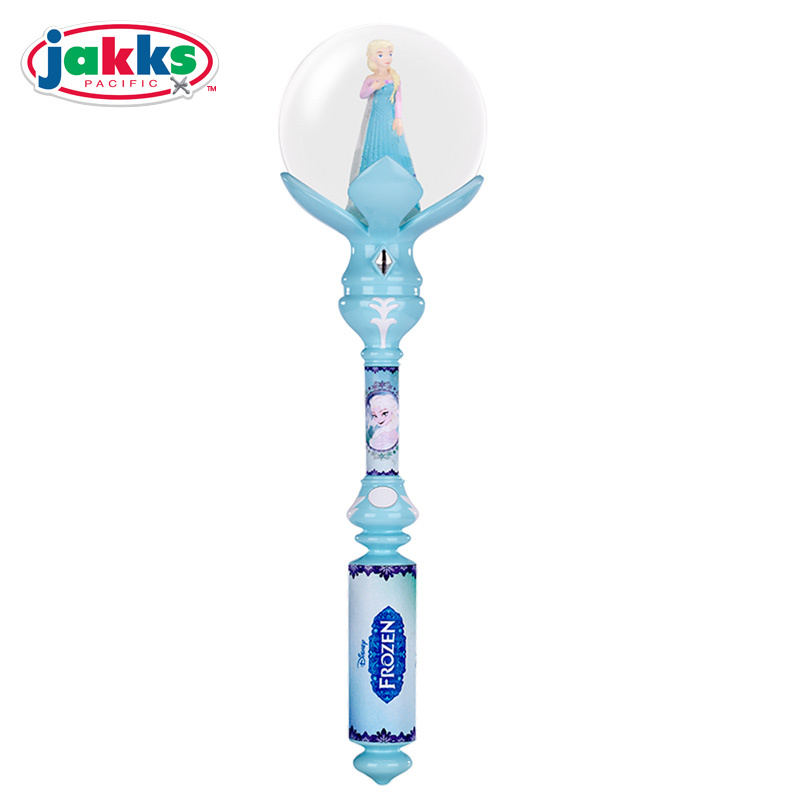 jakks 迪斯尼女孩玩具 艾莎公主音乐飘雪水晶魔杖68164
