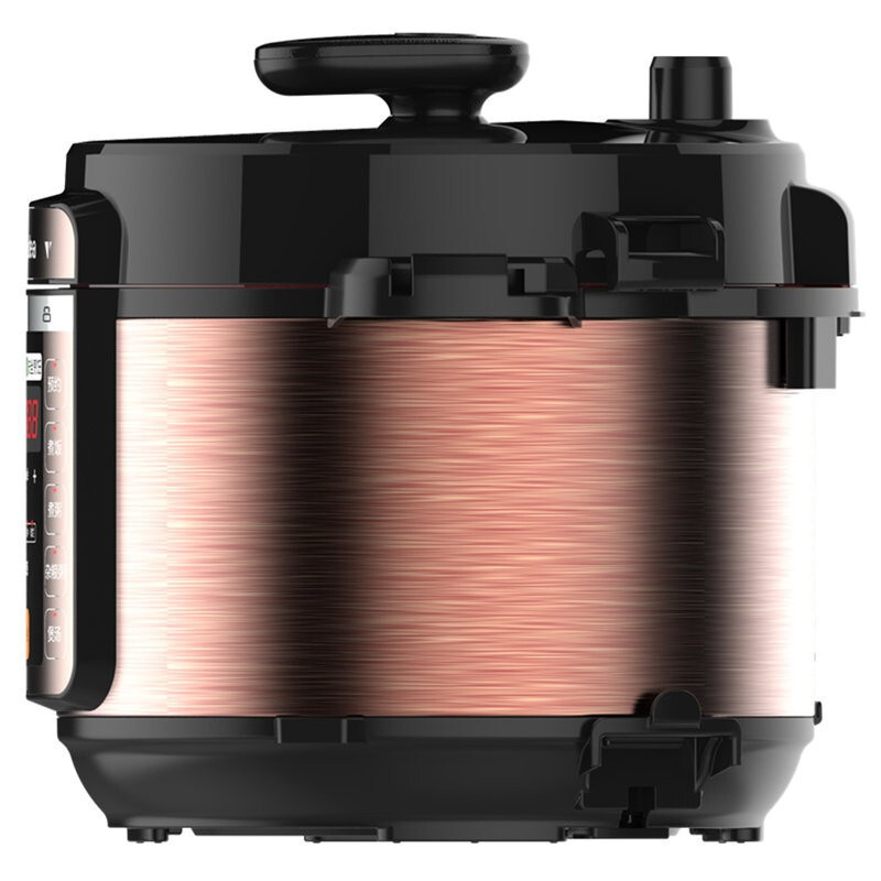 美的(Midea) 电压力锅MY-CS6018P 双胆 6L大容量 家用智能预约多功能煮饭煲汤炖肉高压锅F