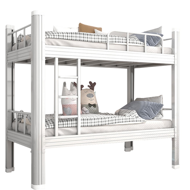 悦兴诚双层铁艺床+床垫 2000*1200*1800mm 组高清大图