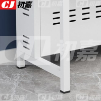 初嘉(CJ)钢架电脑桌培训桌机房电脑桌学习桌课桌 双人位R款