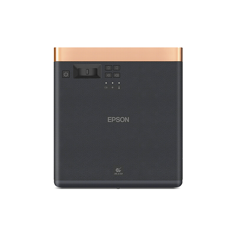 爱普生(EPSON)EF-100B 激光3LCD智能家用投影机投影仪(2000流明 内置系统 支持侧投)