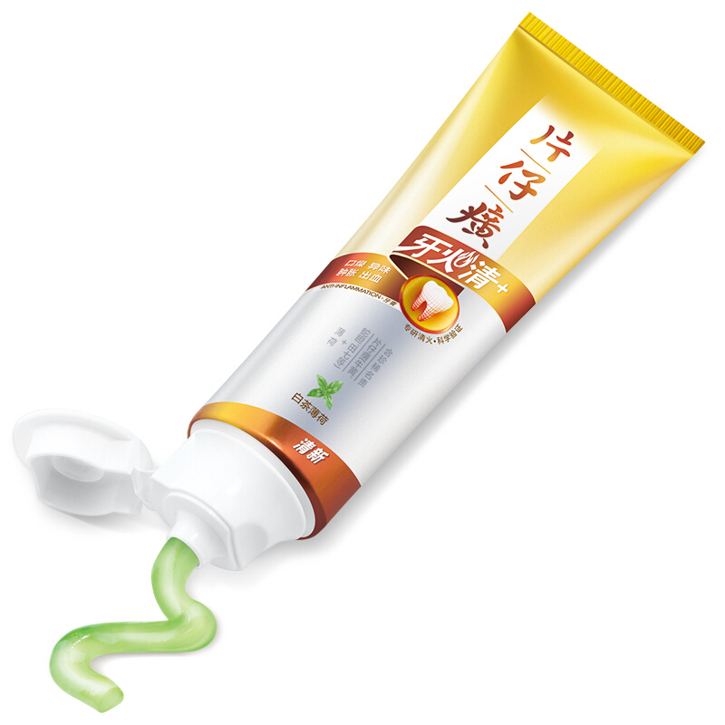 片仔癀牙火清清新牙膏 (白茶薄荷)75g*3