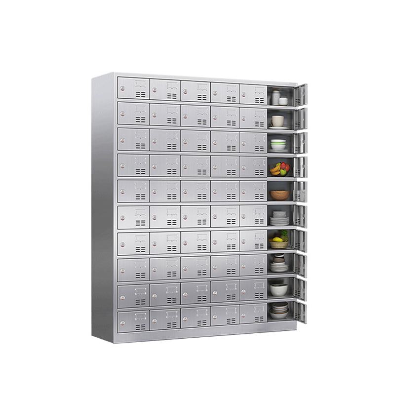 繁哲思餐边柜 不锈钢碗柜60门1.43*0.3*1.8m 台