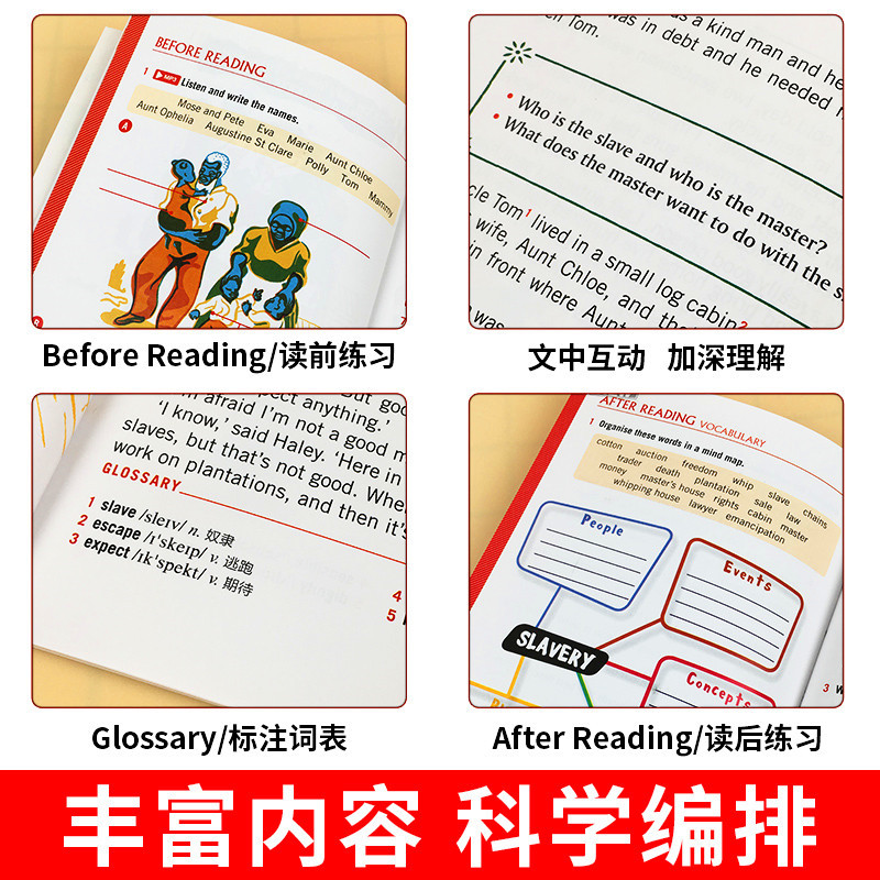 [初三]汤姆·索亚历险记 初中通用 [正版]彼得潘 黑布林英语阅读系列 初一 上海外语教育出版社 初中生英文学习分级训练