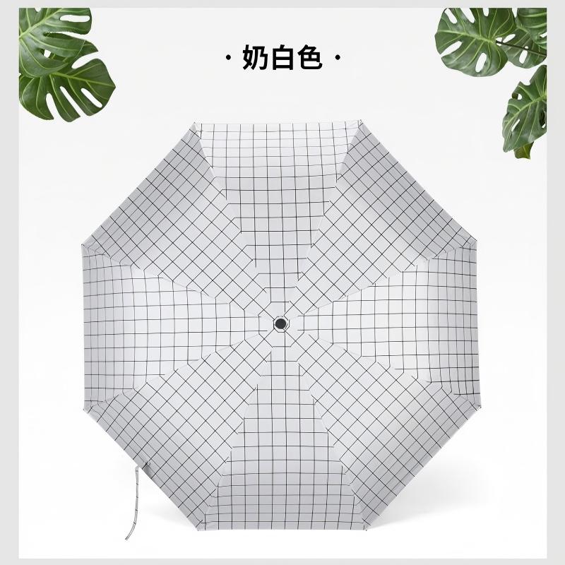 栀遇自动感应智能折叠伞ZHIYU-2023 防水透气轻便便携女士男士通用 白色