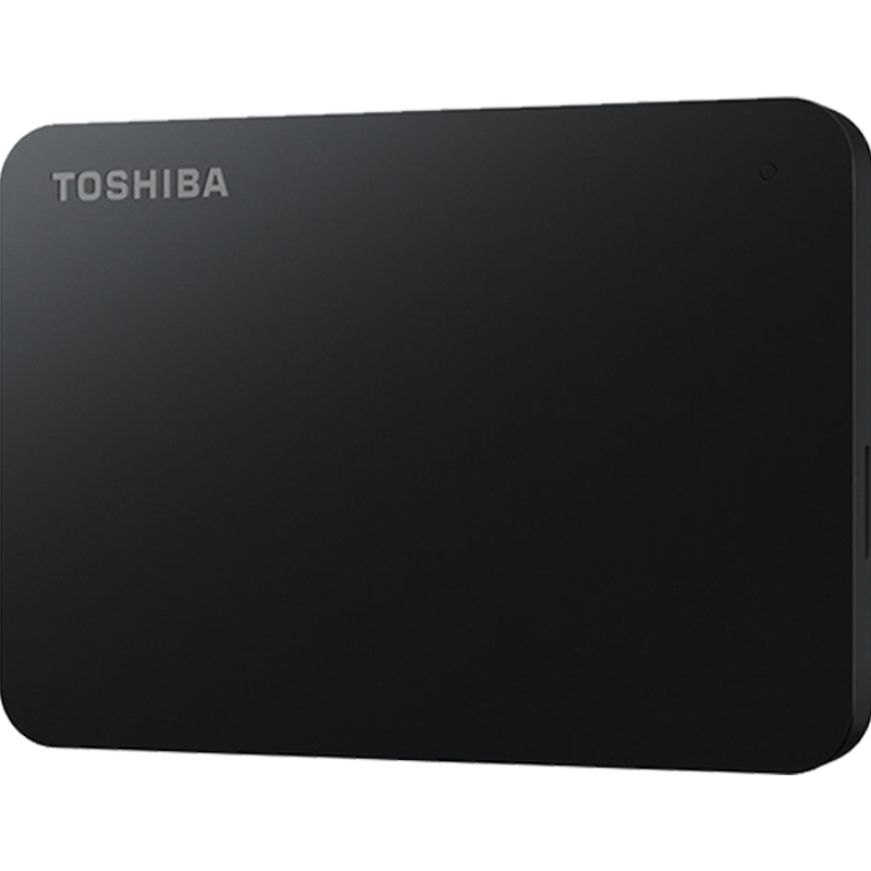 东芝(TOSHIBA)2TB 移动硬盘新小黑A3 USB3.0 2.5英寸兼容Mac电脑移动硬盘 稳定耐用 商务黑