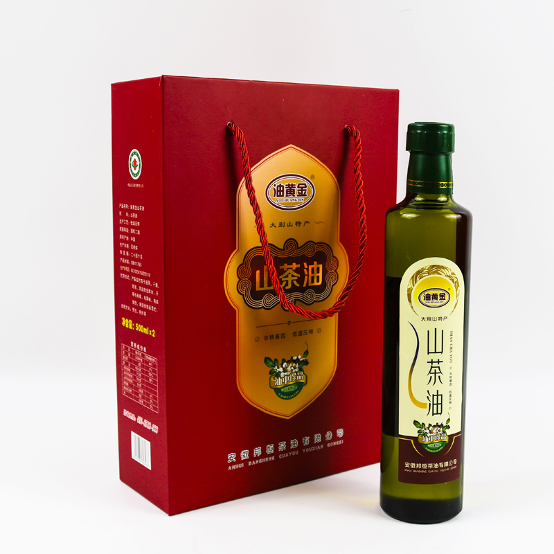 油黄金山茶油 婴儿护肤野山茶油500ml 油黄金,YOU HUANG JIN