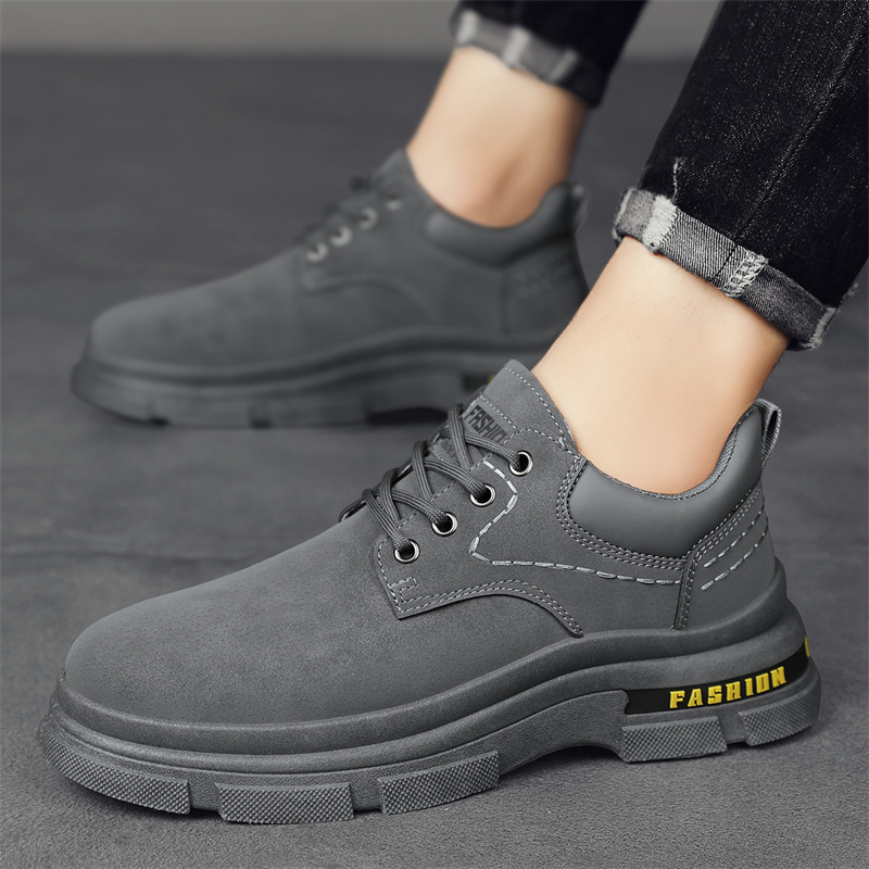 线下专柜同款卡帝乐鳄鱼cartelo新款时尚低帮马丁鞋工装鞋休闲鞋男鞋