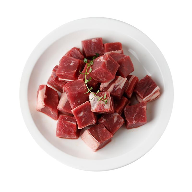 科尔沁 速冻牛肉 牛腩块 巴西进口 红烧炖煮 袋装1kg