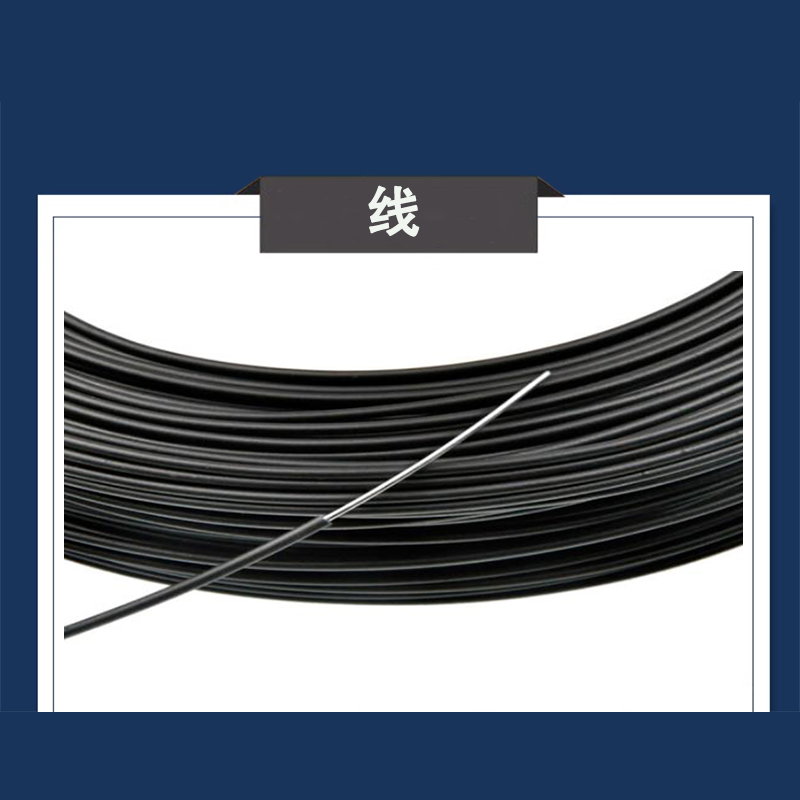 Jianjtx 套塑铁线 1.2mm(200米/扎) Jjtx-GW-B120 适用于日常民用、包装打包