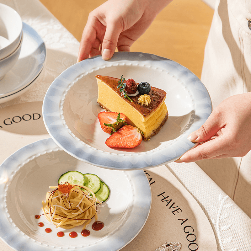 CORELLE 蓝色多瑙河餐具套装20件套 CB-YZT700-TG/KZ高清大图