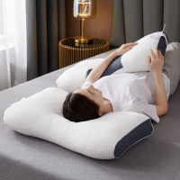 日式修复肩颈枕头护颈椎助睡眠枕芯一对套装家用男女睡觉专用舒适