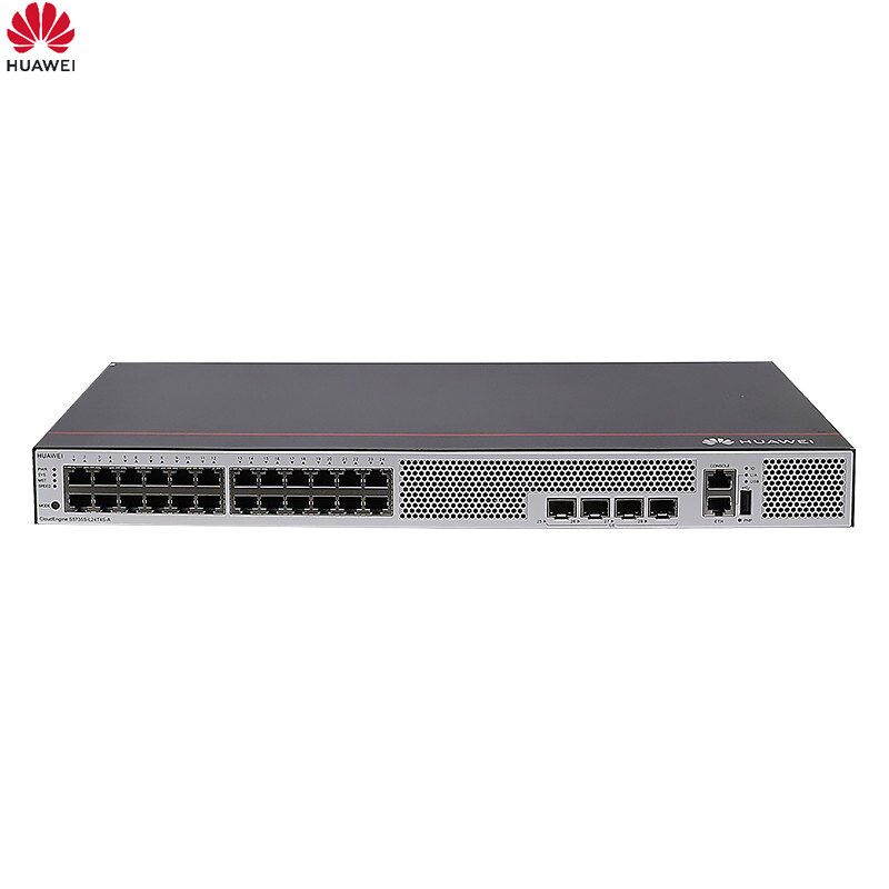 华为(HUAWEI)S5735S-L24T4S-A企业级交换机((24个以太网端口 4个千兆SFP 交流供电)