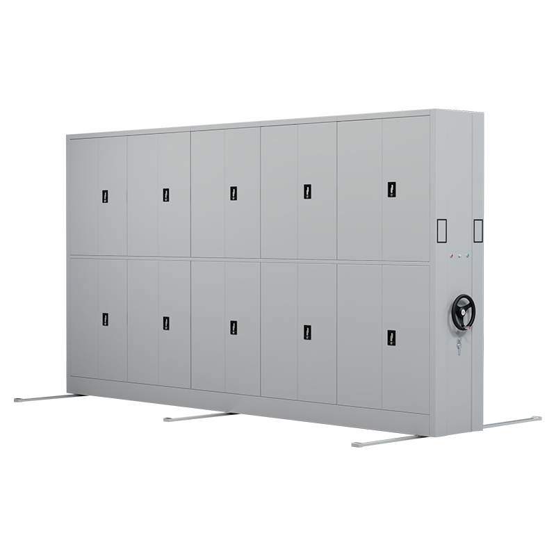 臻远 ZY-MJJA-12 电动密集架移动档案柜钢制轨道密集柜 通双节 一列五组