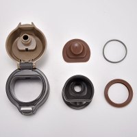 虎牌(tiger) MMQ-S50C 炫棕色 不锈钢真空保温杯直身杯便携车载水杯子男女 单手易开500ml