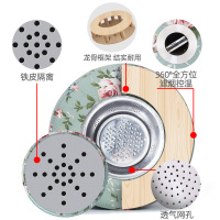 妙艾堂艾灸坐垫坐灸仪坐灸仪木制艾灸盒随身灸家用妇科宫寒艾条艾柱 高配升级浅绿+滤烟罩+艾灸配件+108粒艾柱+泡脚包