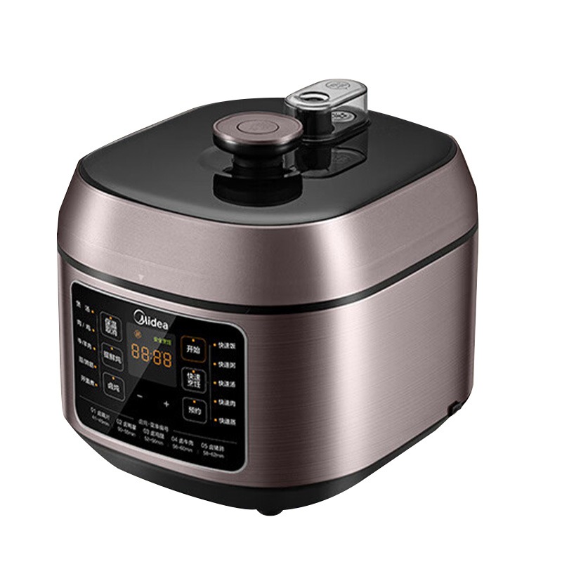 美的压力锅5L家用一键排气多功能智能MY-C540G