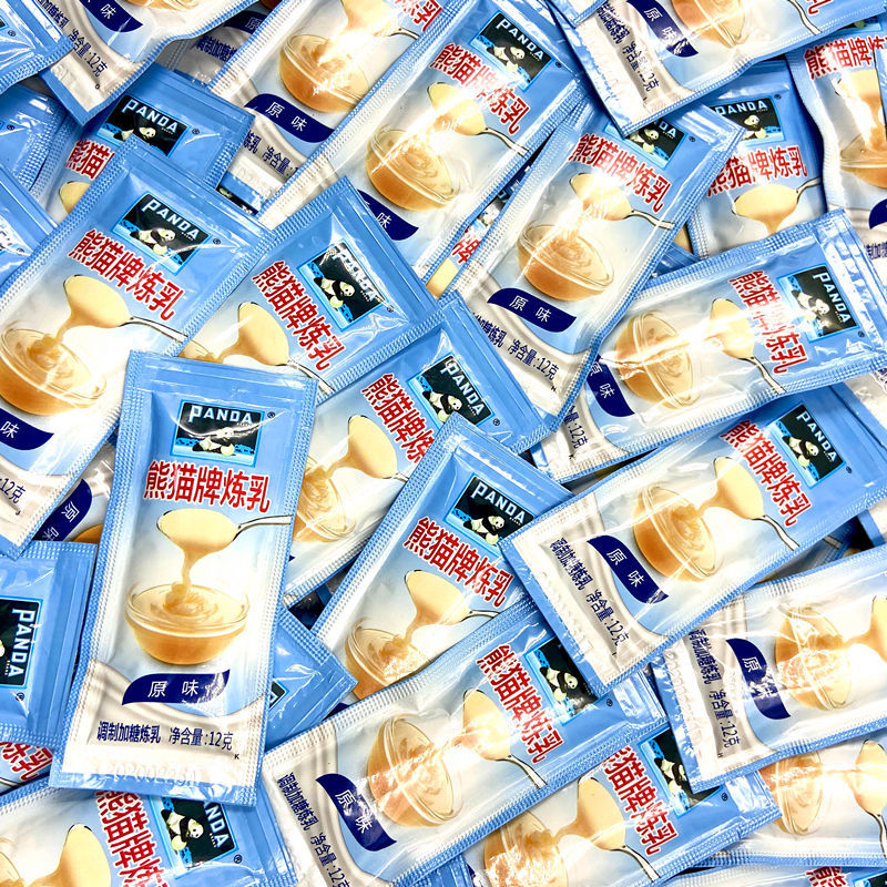 雀巢三花植脂淡奶410g 调制淡炼乳奶茶甜品蛋挞咖啡炼乳淡奶 熊猫炼乳