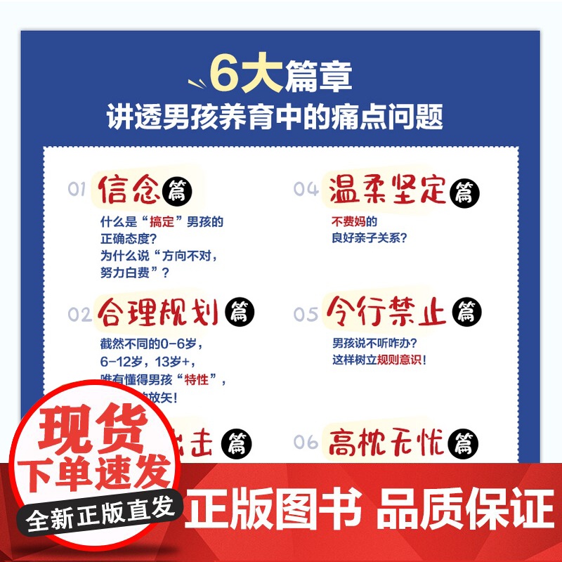 觉醒吧男孩 养育男孩书籍 正面管教培育积极勇敢有担当男孩 家庭教育儿百科书籍高清大图