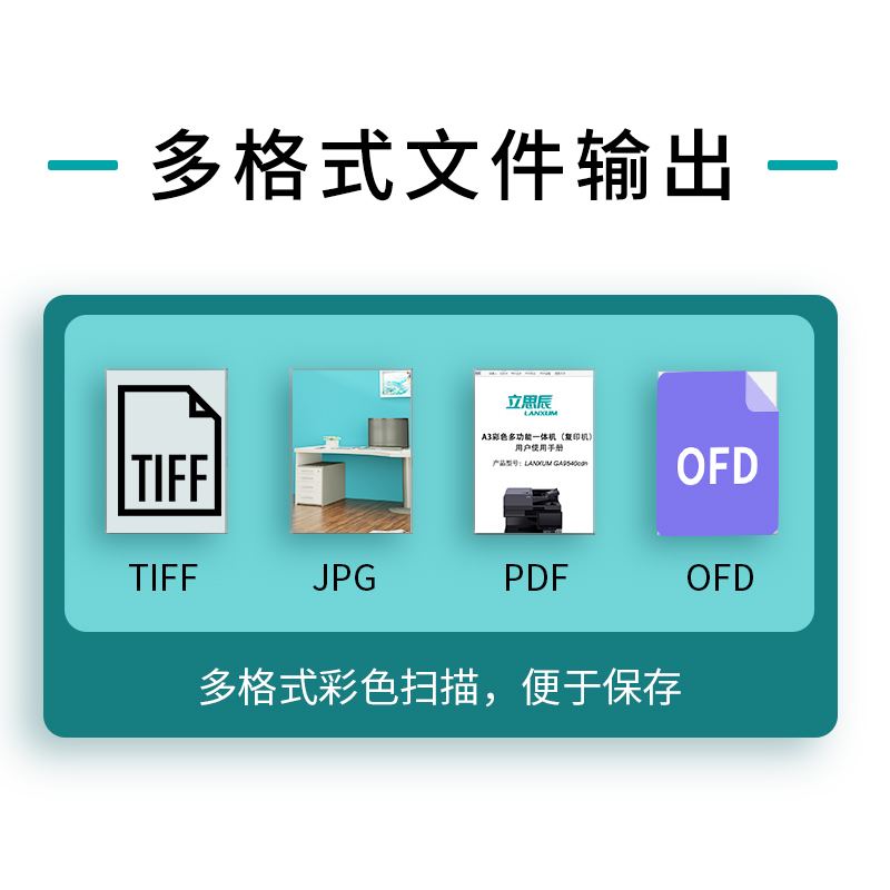 立思辰(LANXUM)扫描仪G7320U、A3幅面、彩色馈纸式扫描仪、自动进纸、自动双面扫描高清大图