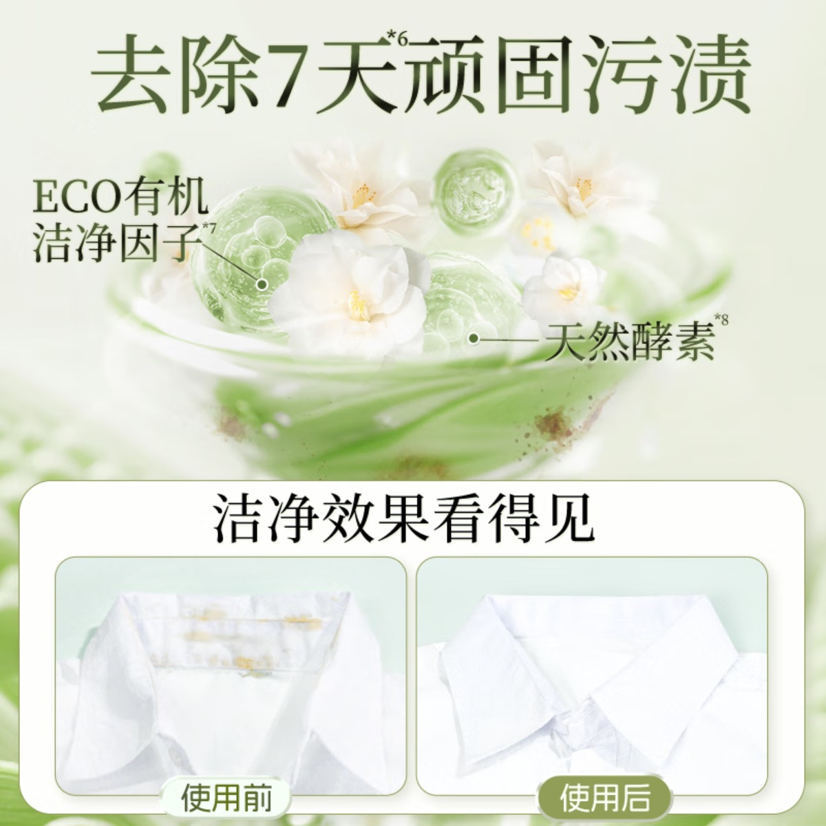 蔬果园洗衣液礼盒套装 蔬果园定制8件套高清大图