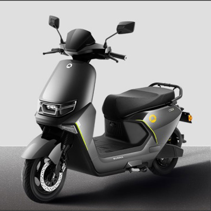 新日电动摩托车两轮 陆行M3 72V35Ah石墨烯铅酸电池 前后碟刹 1000W电机 锆石灰 72V35Ah石墨烯裸车不包邮（限批采）