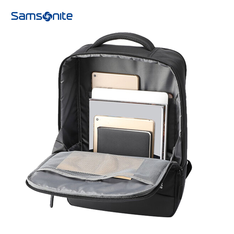 新秀丽 16英寸 时尚商务双肩背包 BT6*09001高清大图