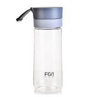 富光 塑料杯运动太空杯密封防漏水杯带提绳水杯(颜色随机)